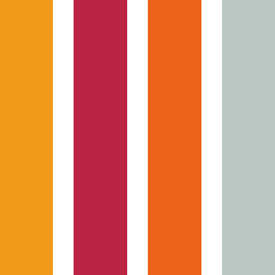 Das Logo des FFBIZ zeigt vier farbige, vertikale Streifen – gelb, rot, orange, grau.